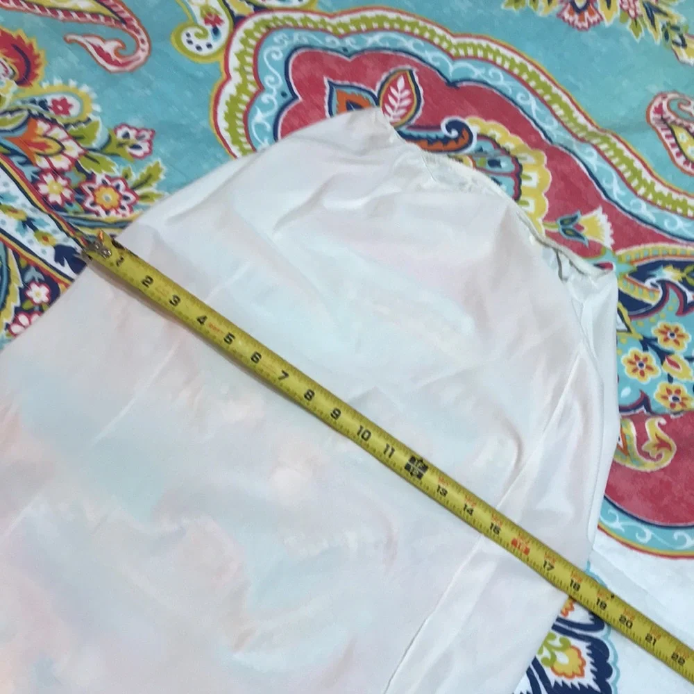 Vintage maxi slip skirt